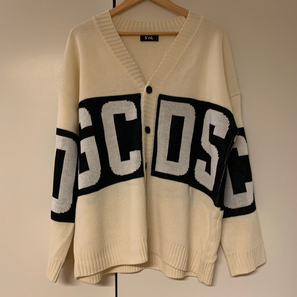 NEW GCDS Oversized Unisex Cardigans